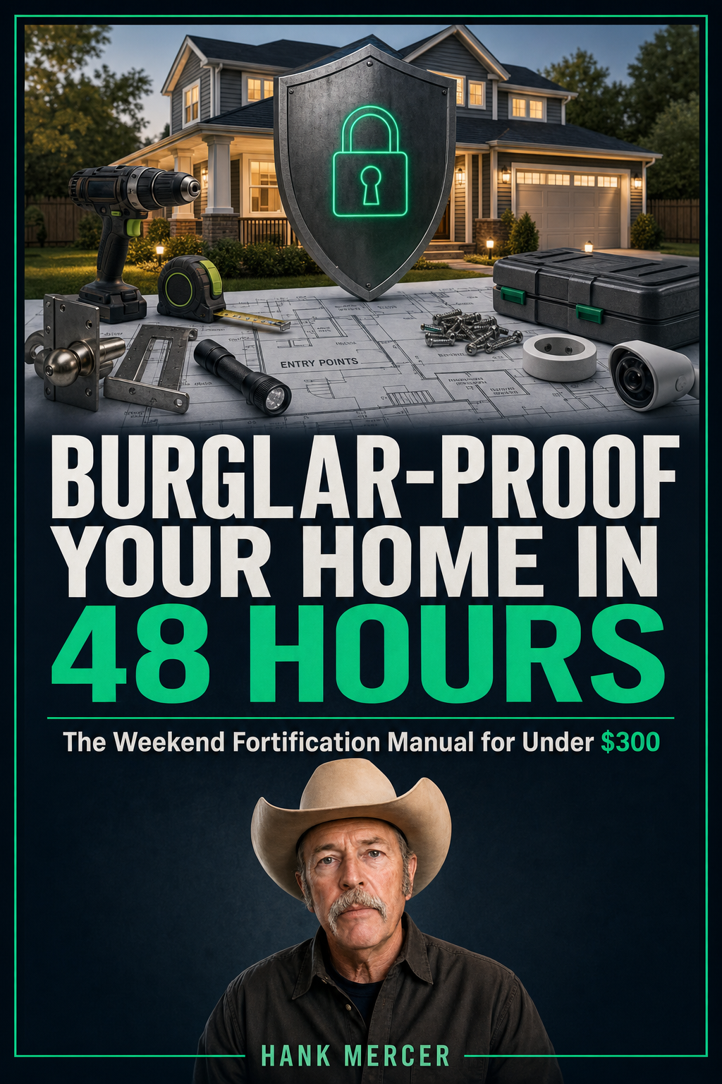 Burglar-Proof Your Home In 48 Hours — Book Cover